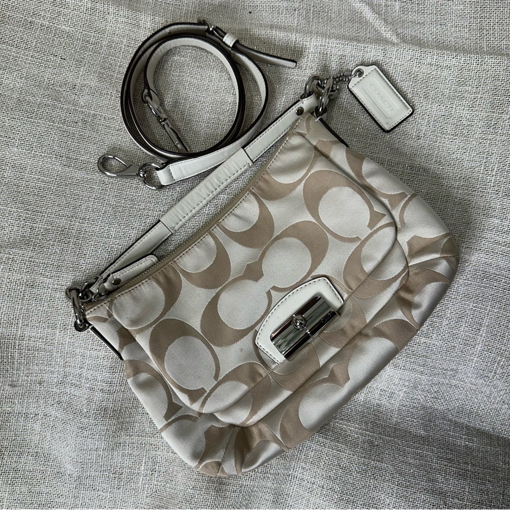 Coach Kristin Signature East-West Crossbody/Shoulder Bag